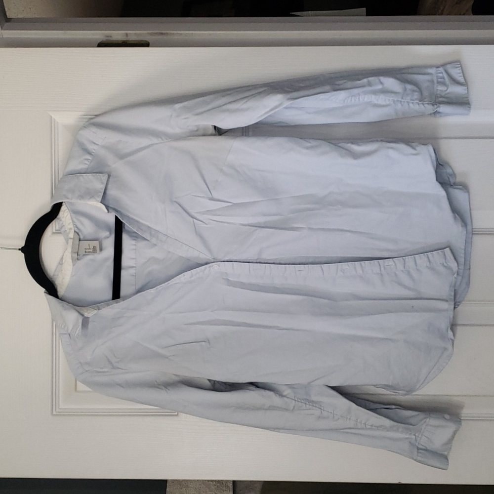 H&M nwot baby blue long sleeve sz12